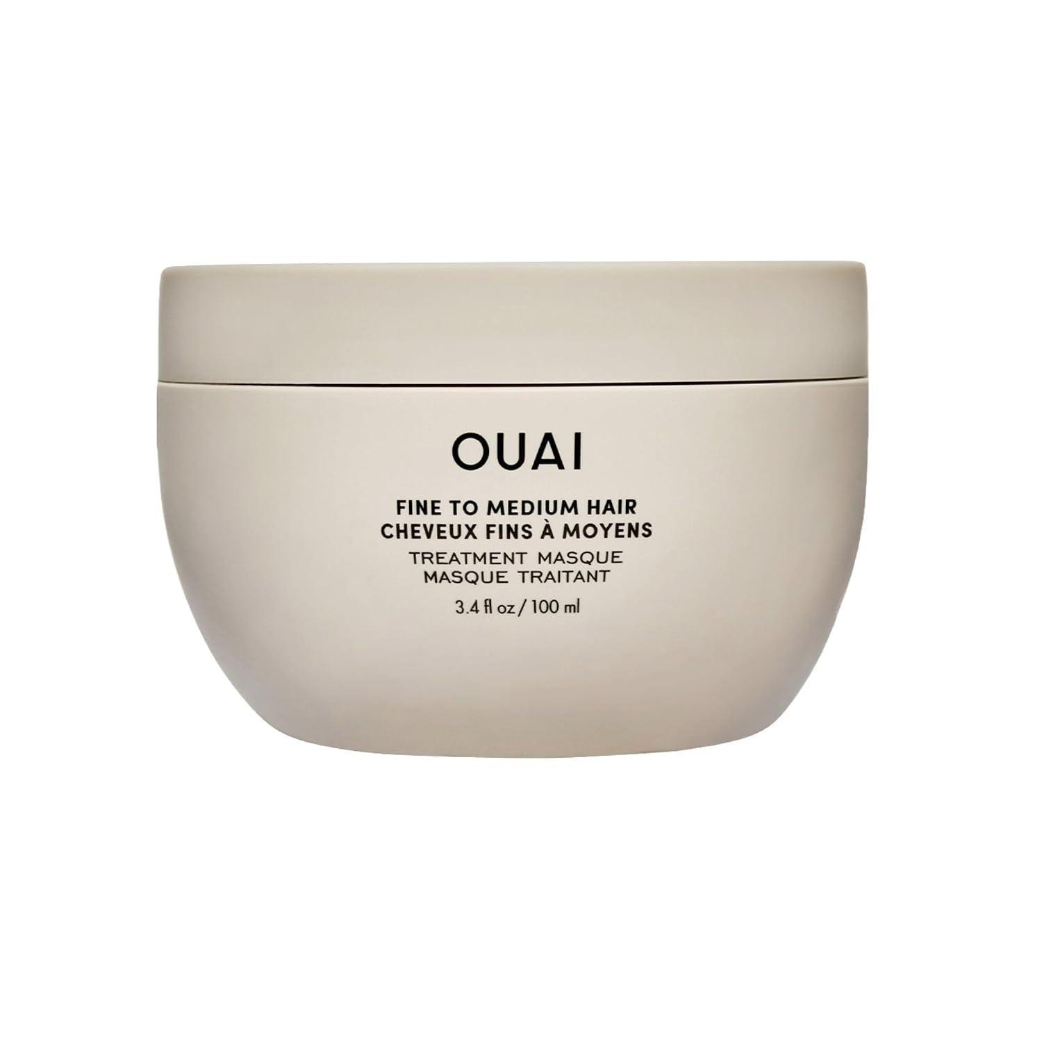 OUAI Fine to Medium Hair Treatment Masque - Mask for Hair Repair, Hydration and Shine - With Shea Butter, Keratin and Panthenol - Paraben, Phthalate and Sulfate Free (3.4 Oz) | Amazon (US)