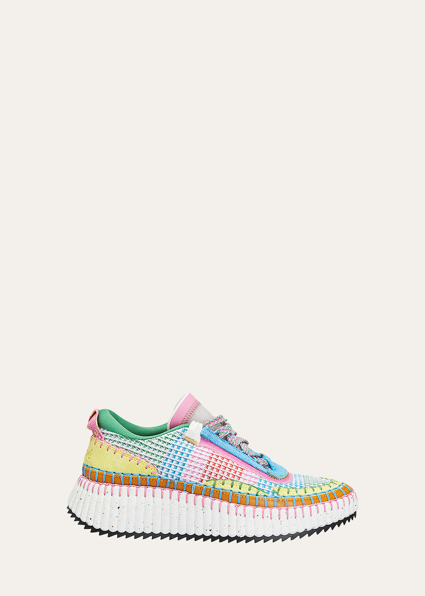 Chloe Nama Stitch Walking Sneakers | Bergdorf Goodman