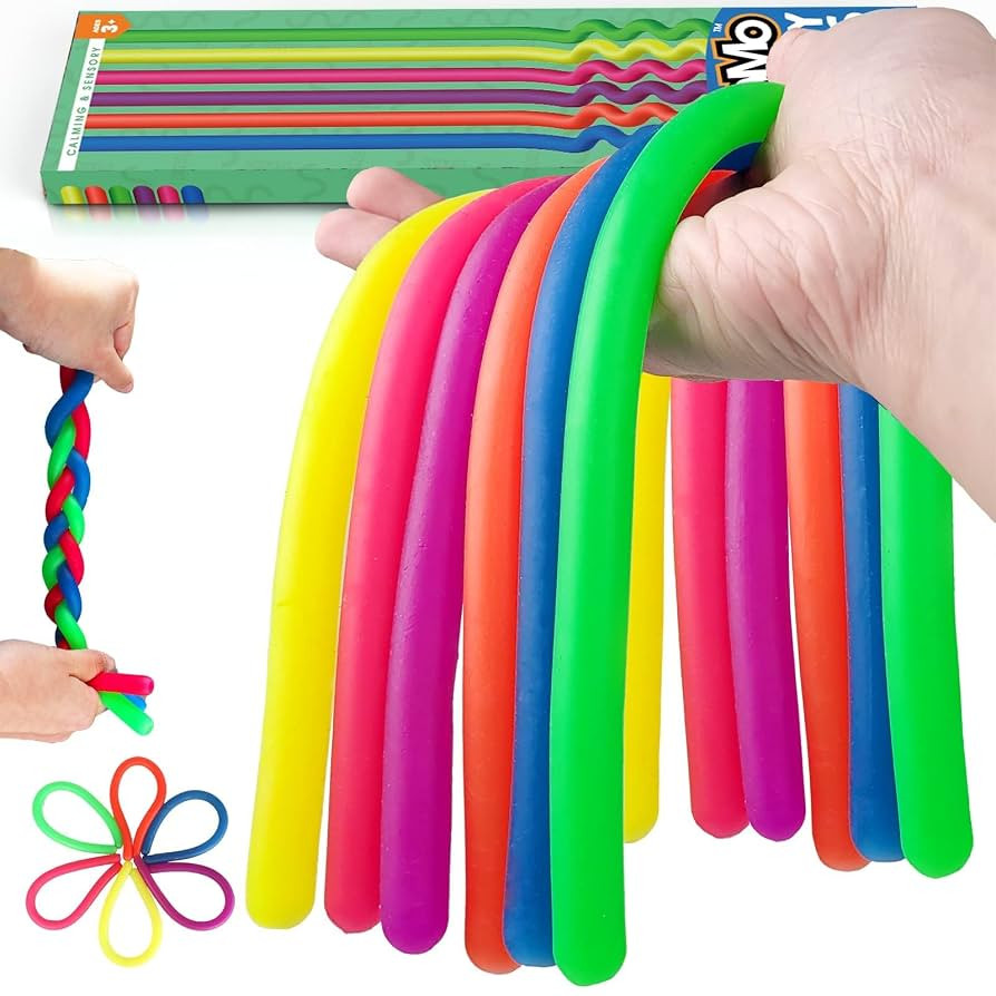 BUNMO Sensory Toys Stretchy Strings for Toddlers 3+ - Stimulating & Addictive Fidget Toys for Kid... | Amazon (US)