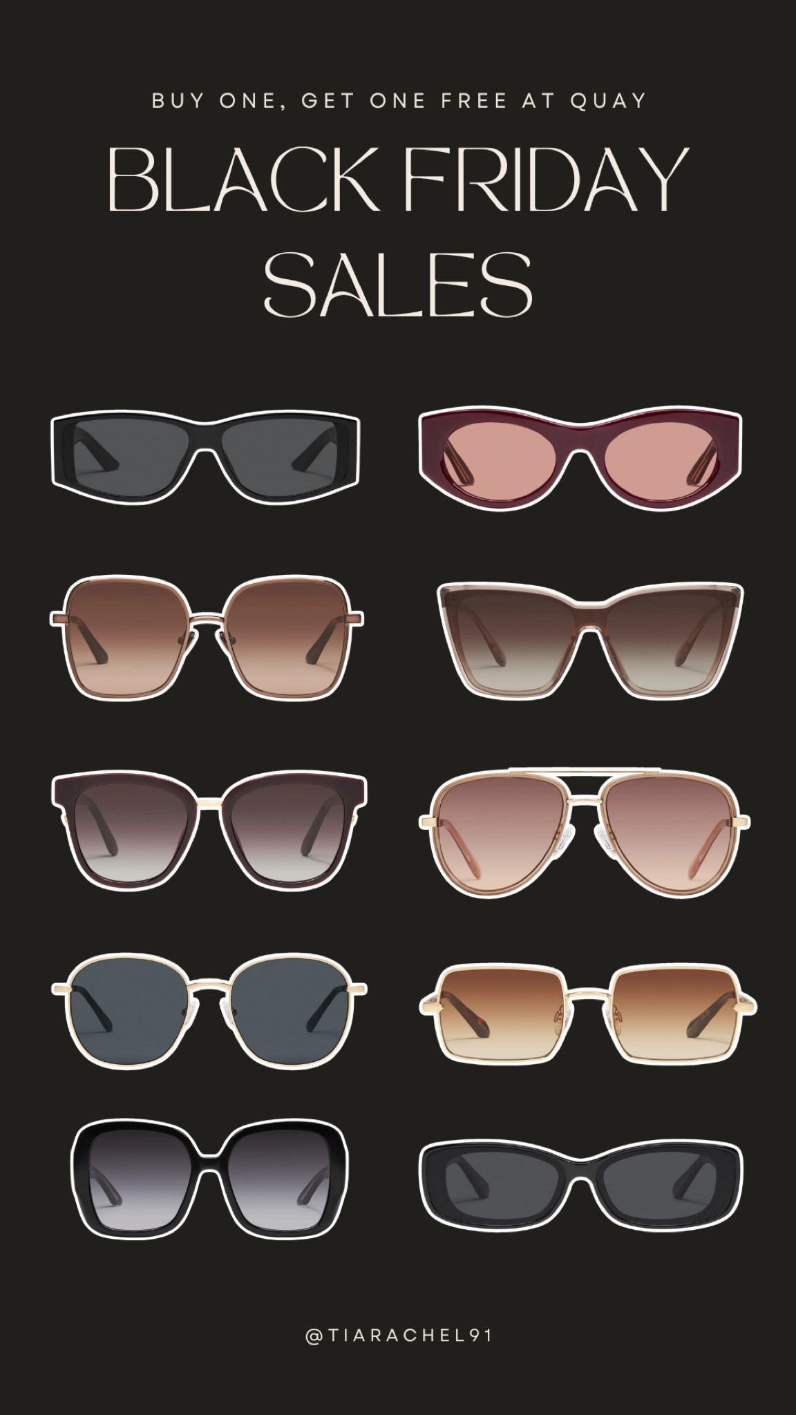 QUAY BOGO FREE!! Best stocking stuffers  #quay #quayblackfriday #blackfridaysale #salealert #blackfridaydeal 

#LTKCyberWeek #LTKHoliday #LTKGiftGuide