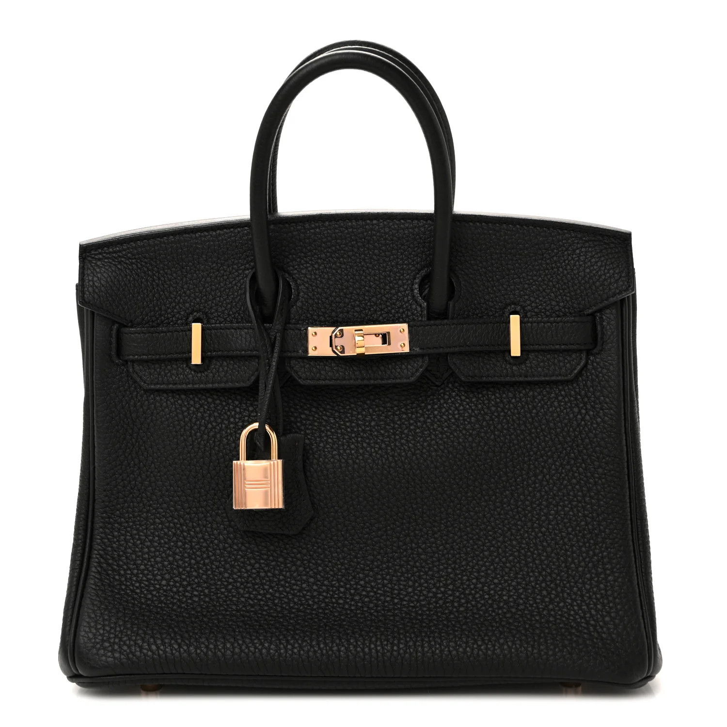 Hermes Togo Birkin 25 Black 1827651 | FASHIONPHILE (US)