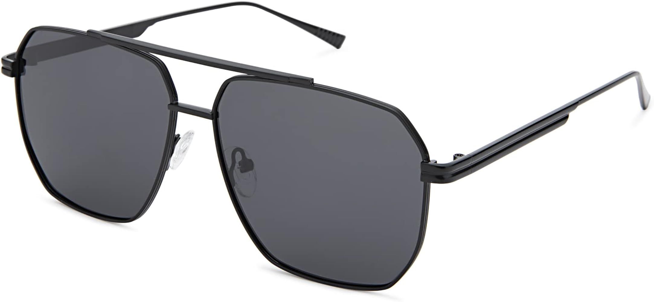 Hycredi Oversized Polarized Sunglasses for Women Men Retro Square Trendy Sun Glasses Classic Larg... | Amazon (US)