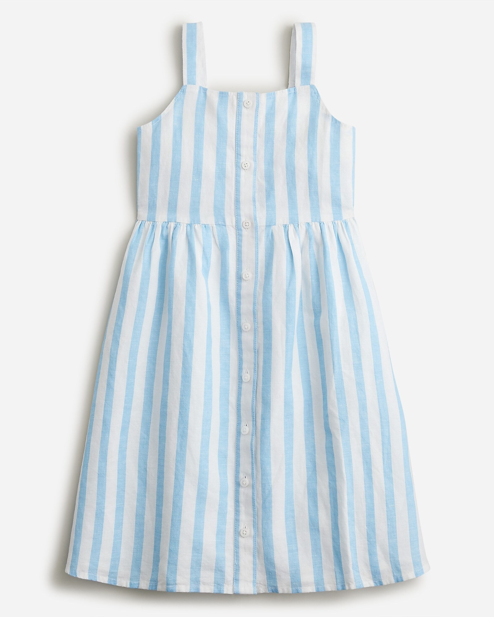 Girls' apron dress in stripe | J. Crew US