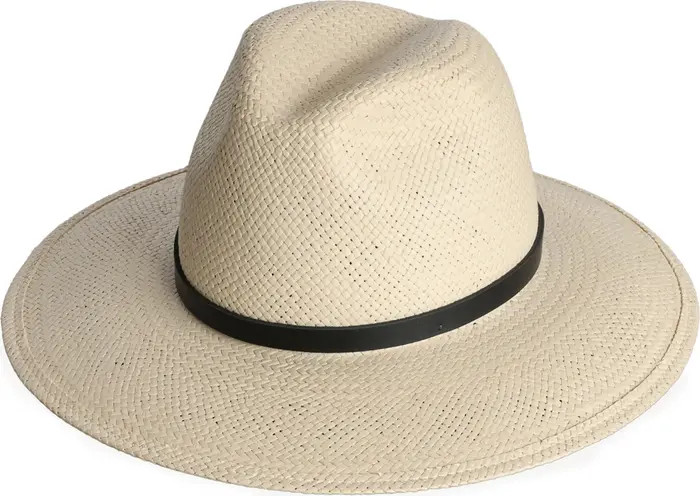 Lyra Packable Straw Fedora | Nordstrom