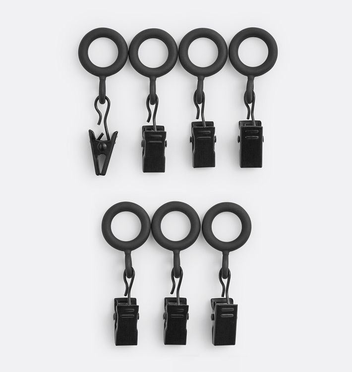 Cafe Drapery Rings Set | Rejuvenation