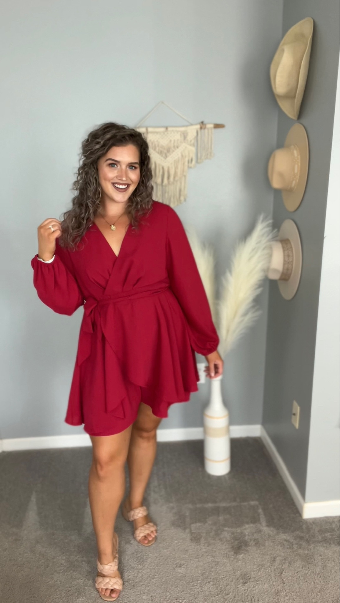 Midsize date night outfit idea ❤️‍🔥
Wearing an XL, need to size down to a large! #amazonfinds #affordablefashion #ootn #datenightoutfit #outfitinspo #whattowear #curvyfashion #styleinspo #romper #midsizeoutfits #fallfashion #holidayparty #flowyromper #jumpsuit #weddingguest 

#LTKSeasonal #LTKcurves #LTKHoliday