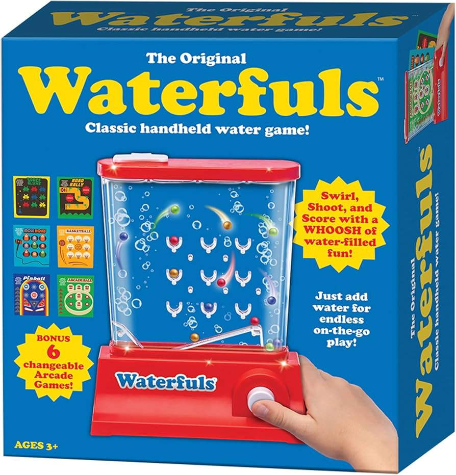 Playmonster Original Waterfuls Classic Handheld Water Games – Kids Games, Retro Travel Games, F... | Amazon (US)