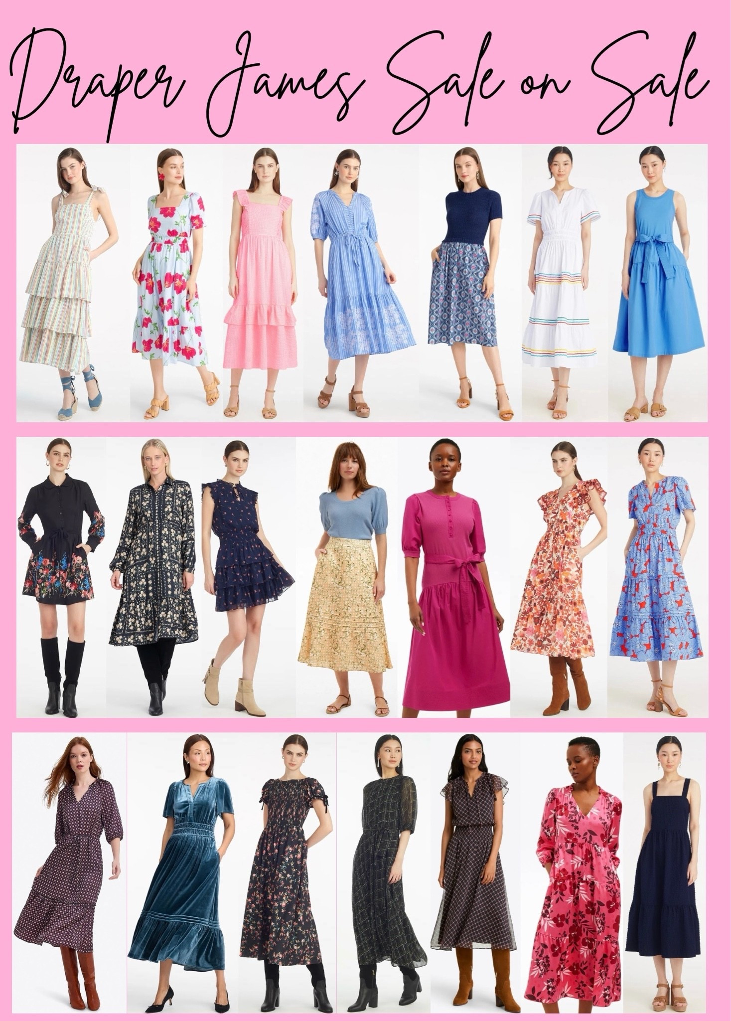 Draper James Sale is on Sale for Memorial Day with an extra 40% off. Some of my favorite styles are included and there’s some ones I plan on adding to my closet too!

#LTKSaleAlert #LTKPlusSize #LTKMidsize
