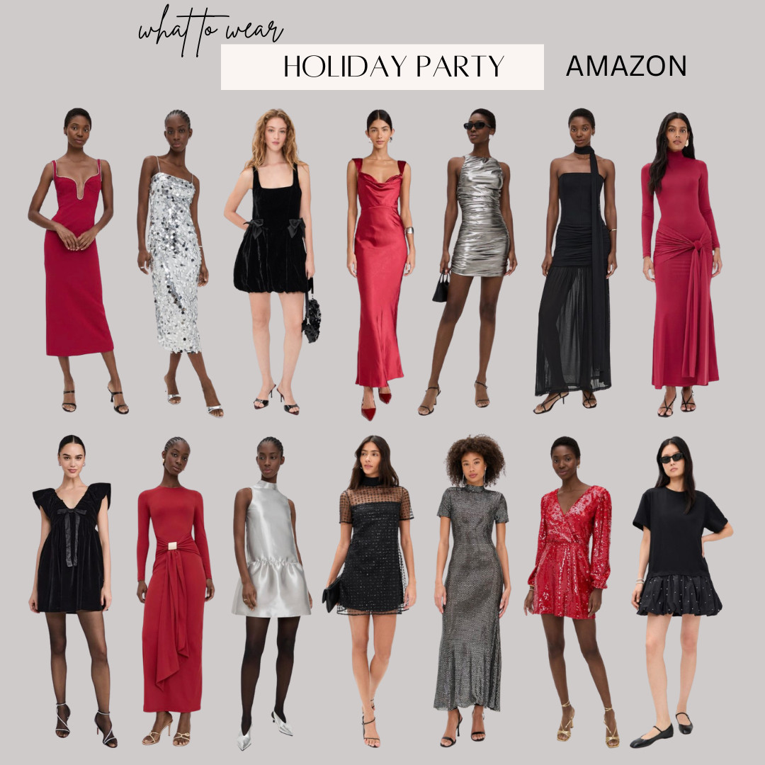  Holiday Party Dresses from Amazon: Need a last minute holiday party/ office party dress? These options are available Amazon Prime fast shipping! 


Ootd style fashion, holiday party, red dress, sequin dress, party dress, Christmas party

 

#LTKSeasonal #LTKootd #LTKHoliday