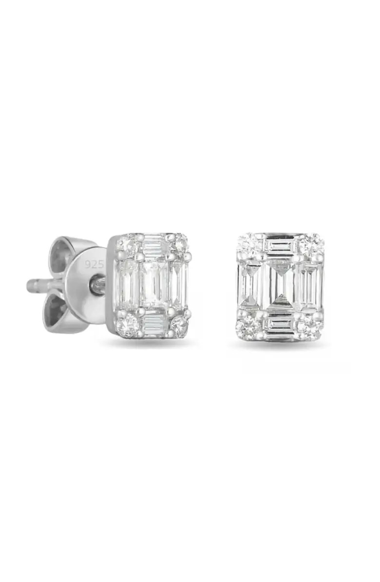 Donatello Gian Sterling Silver Crystal Earrings | Nordstrom | Nordstrom