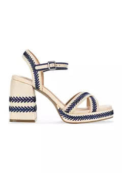Crown & Ivy™ Carlita Trimmed Sandals | Belk