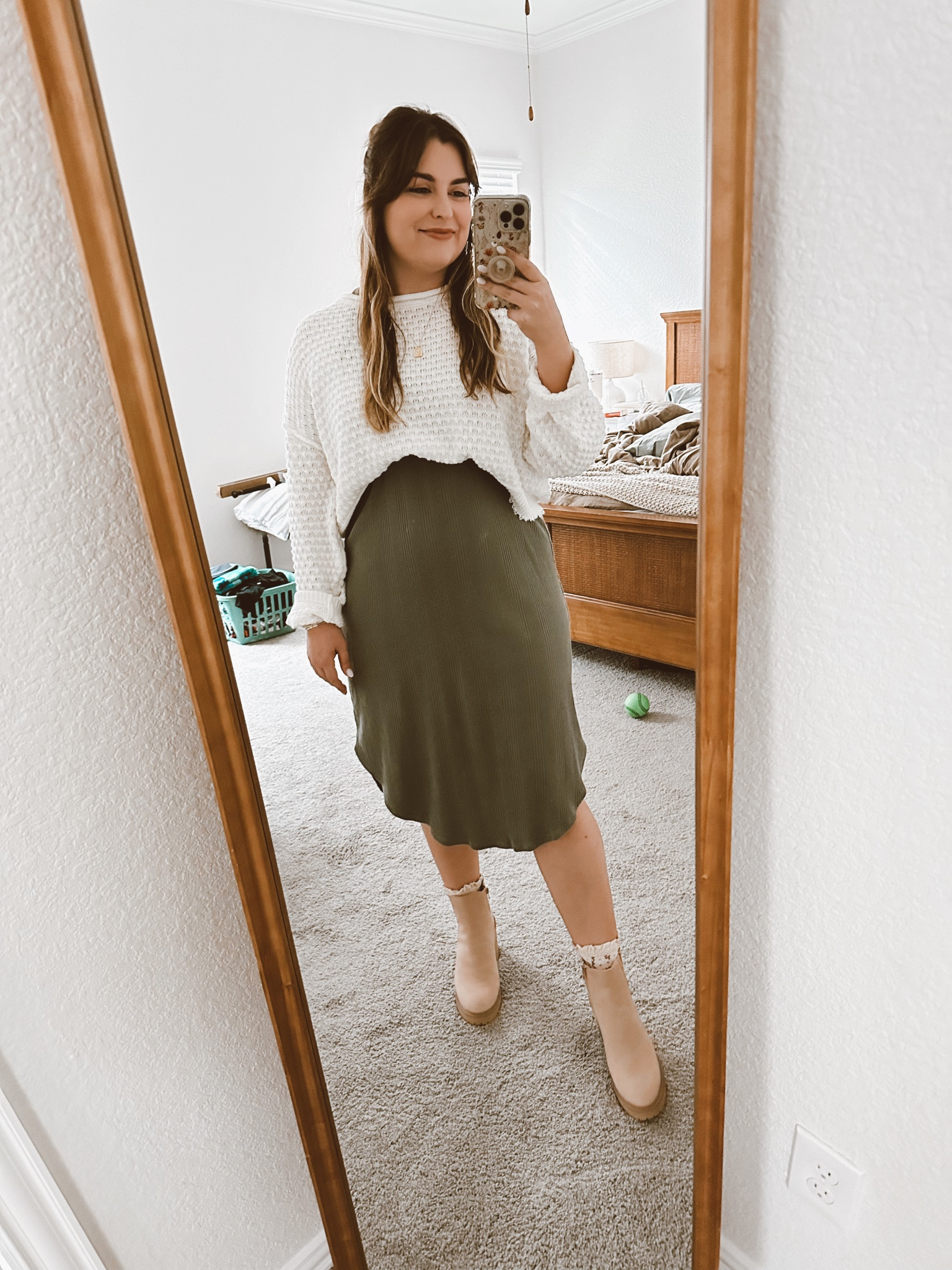 I wear this ribbed midi dress year round. I linked their recent version because they don’t sell this exact style right now. Would also be great to style with a bump!

#LTKstyletip #LTKunder50 #LTKcurves