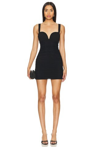 Nookie Marlowe Mini Dress in Black from Revolve.com | Revolve Clothing (Global)