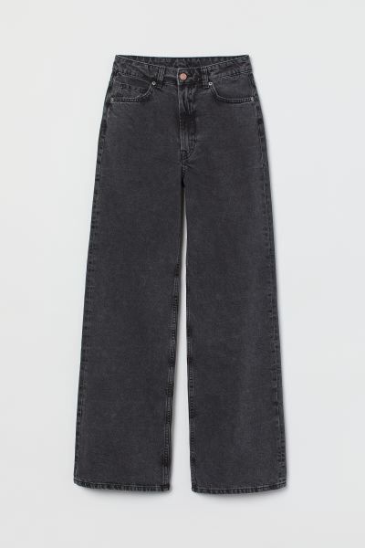 Wide High Jeans | H&M (US + CA)