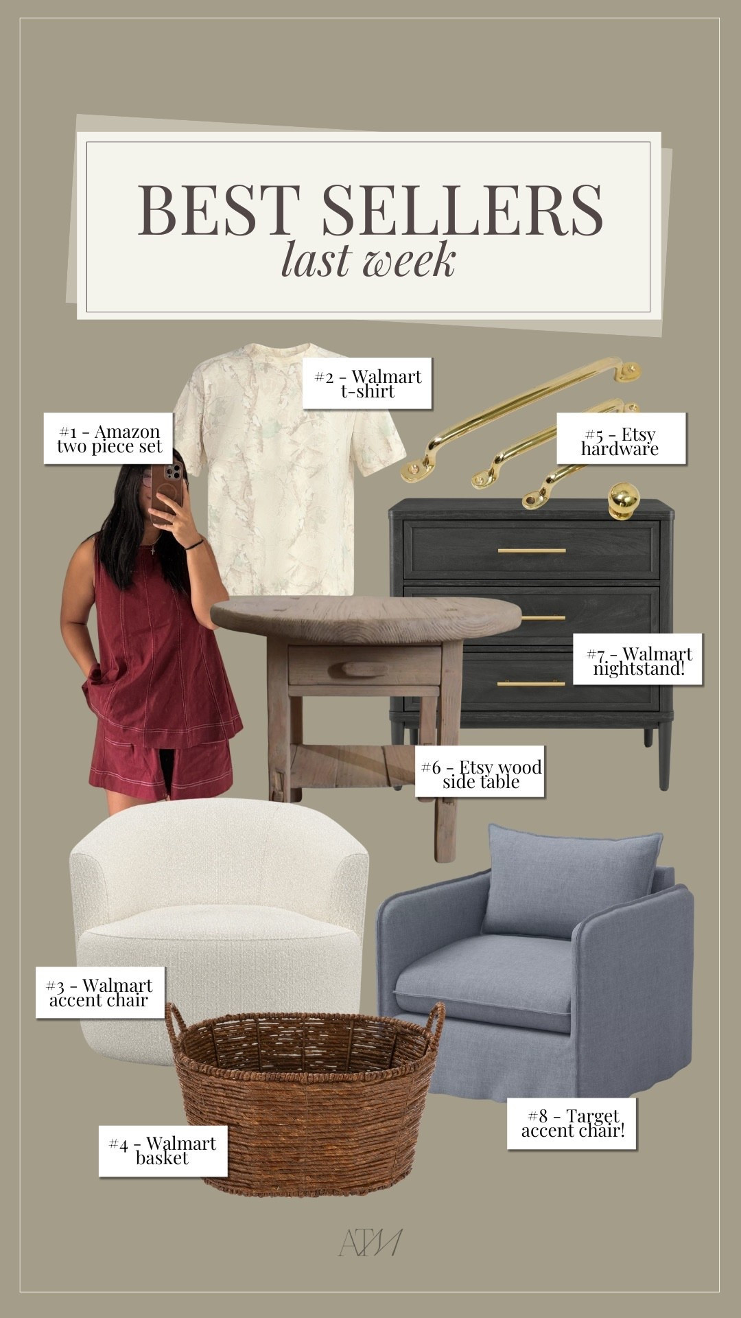 Best sellers last week!

best sellers, trending home finds, budget friendly home finds, walmart home, walmart furniture, target home, amazon fashion, etsy furniture

#LTKHome #LTKStyleTip #LTKSeasonal