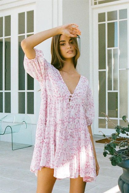 Tarelle Dress - Pink | SABO SKIRT (Global)
