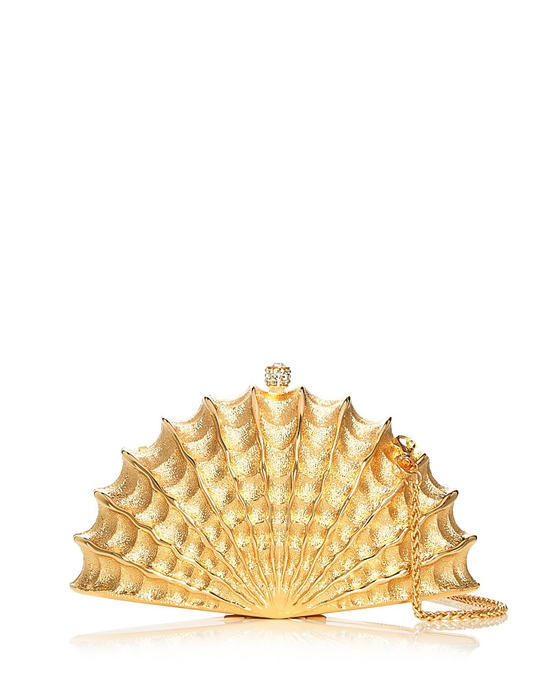Aqua Golden Shell Clutch - Exclusive | Bloomingdale's (US)