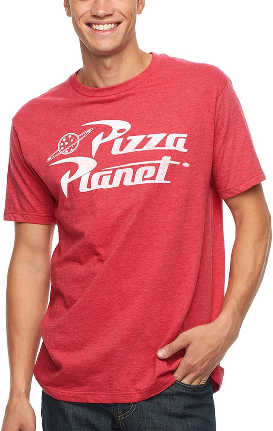 Toy Story Pizza Planet Delivery Adult T-Shirt | Amazon (US)