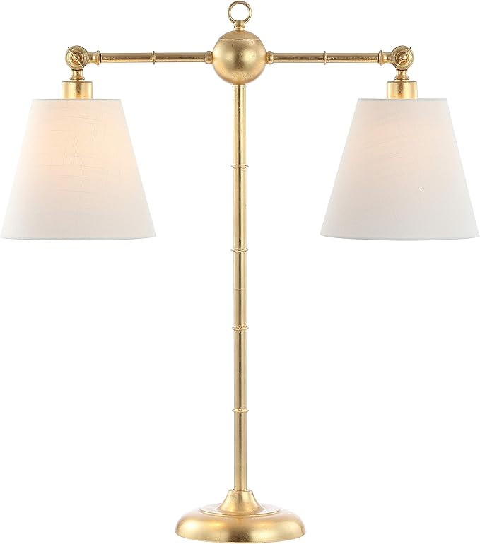 JONATHAN Y JYL3074A Ruth 31" 2-Light Library Metal LED Table Lamp Contemporary Bedside Desk Night... | Amazon (US)