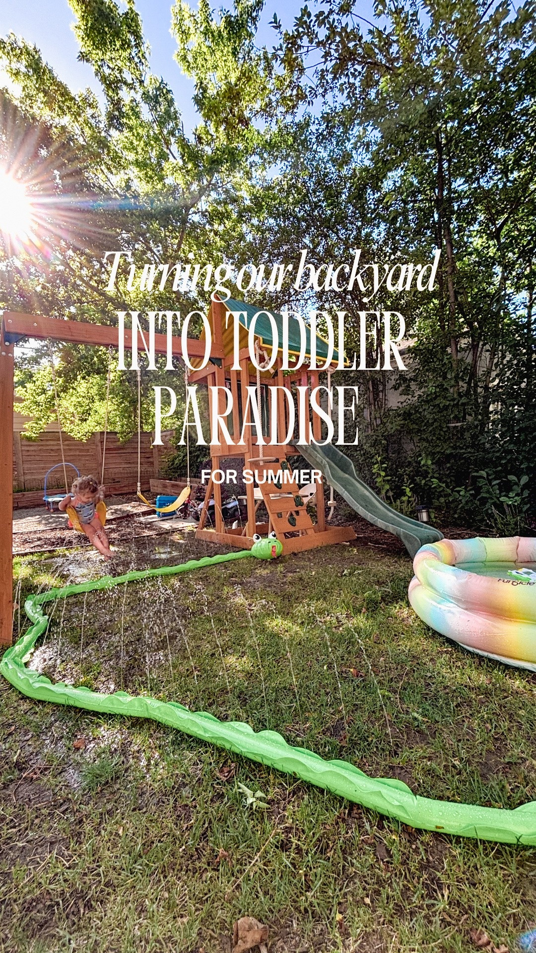 Turning our backyard into toddler paradise

#LTKdayinmylife #LTKmomlife #LTKmorningroutine