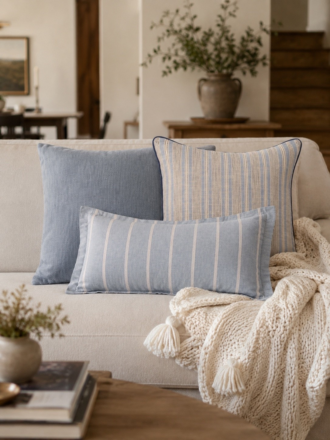 Coming Soon. Target Pillow Finds That Make Any Space Feel Cozy 💙✨

Give your living room an effortless refresh with these beautiful Hearth & Hand pillows from Target. Soft blue hues, timeless stripes, and layered textures create a light, cozy look that feels both elevated and inviting. These are the perfect pieces to transition your home from summer into early fall.

Follow @farmtotablecreations on Instagram for more cozy home finds and trending decor.#TargetHome #HearthAndHand #TargetFinds #PillowStyling #LivingRoomDecor #CozyHome #NeutralHome #BlueDecor #HomeStyling #SeasonalDecor #LayeredHome #CottageStyle #TimelessDecor #HomeInspiration

#LTKHome #LTKHome