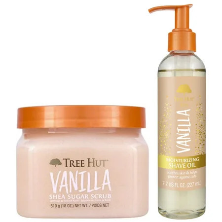 Tree Hut Vanilla Body Scrub & Shave Oil Bundle | Walmart (US)