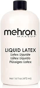 Mehron Liquid Latex - Clear (470 ml) | Amazon (FR)