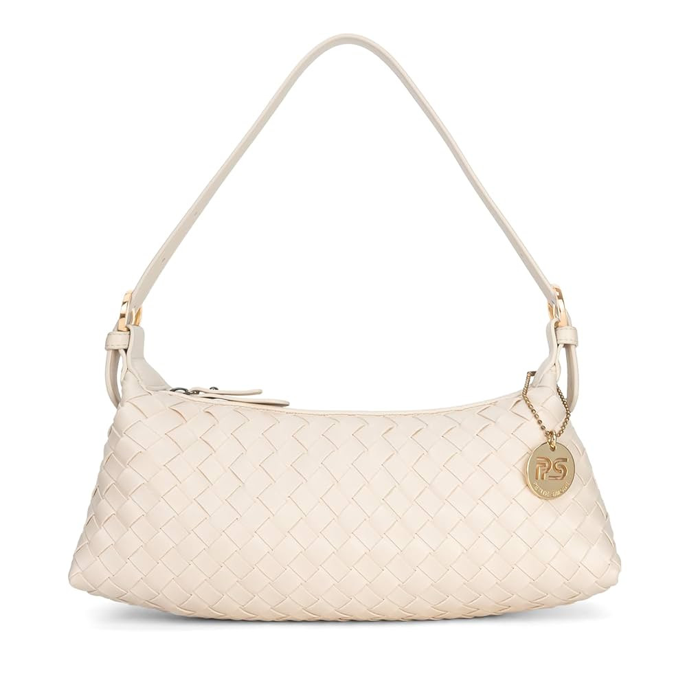 PS PETITE SIMONE Shoulder Bag, Mini Purse for Women Judy Small Clutch, Vegan Leather Woven Handba... | Amazon (US)