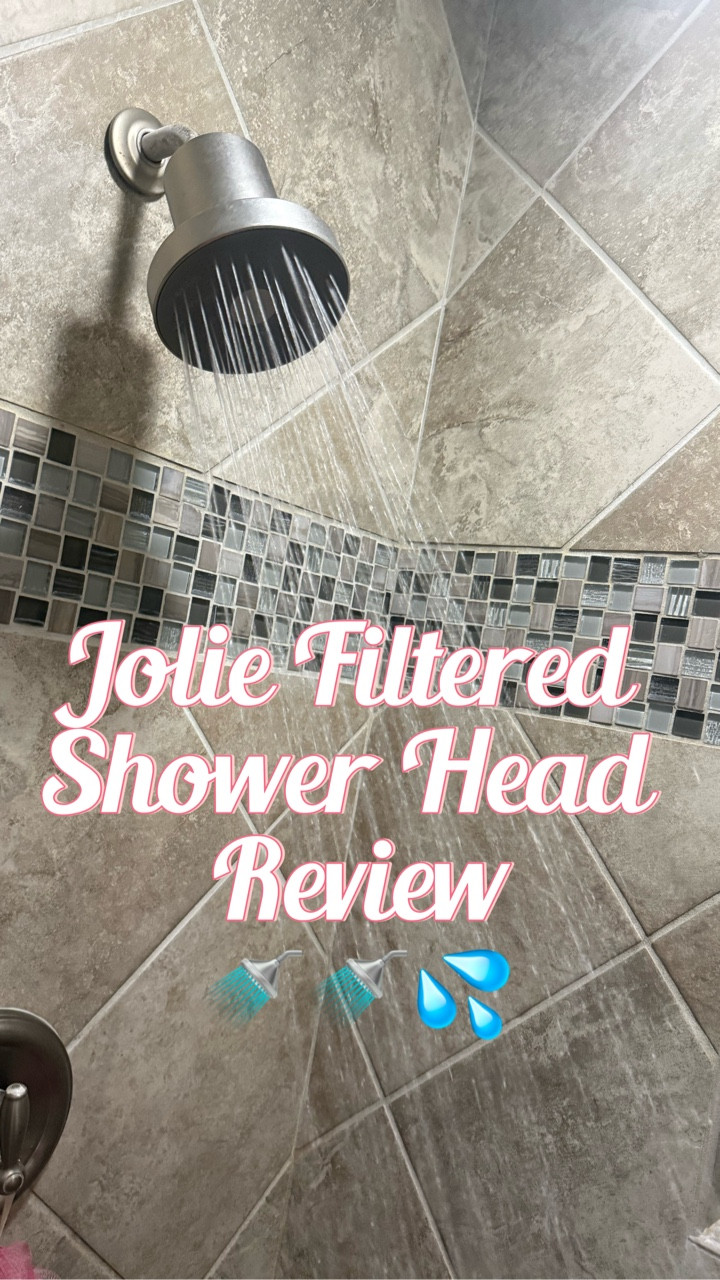 I have been SO excited to finally try this @jolieskinco shower 🚿 head. Living in Arizona we have really hard water 💦 and do not have a home water softener system. I’ve tried multiple different filtered shower heads over the years and our biggest complaints were the we either felt slimy after using them or they completely eliminated the water pressure.

The @jolieskinco filtered shower head is worth EVERY penny! Our water pressure is as strong ever (my husband agrees and this was a big sore spot on all the other ones we tried) my hair is shedding less, my colored hair isn’t dull from being washed and I hope to continue to see improvements in skin dryness from continued use. @fromthelobby 
.
.
#filteredshowerhead #jolieshowerhead #cleanwater #selfcare #beautyhack skin care, hair shedding, gifts for mom, hard water, colored treated hair, beauty products