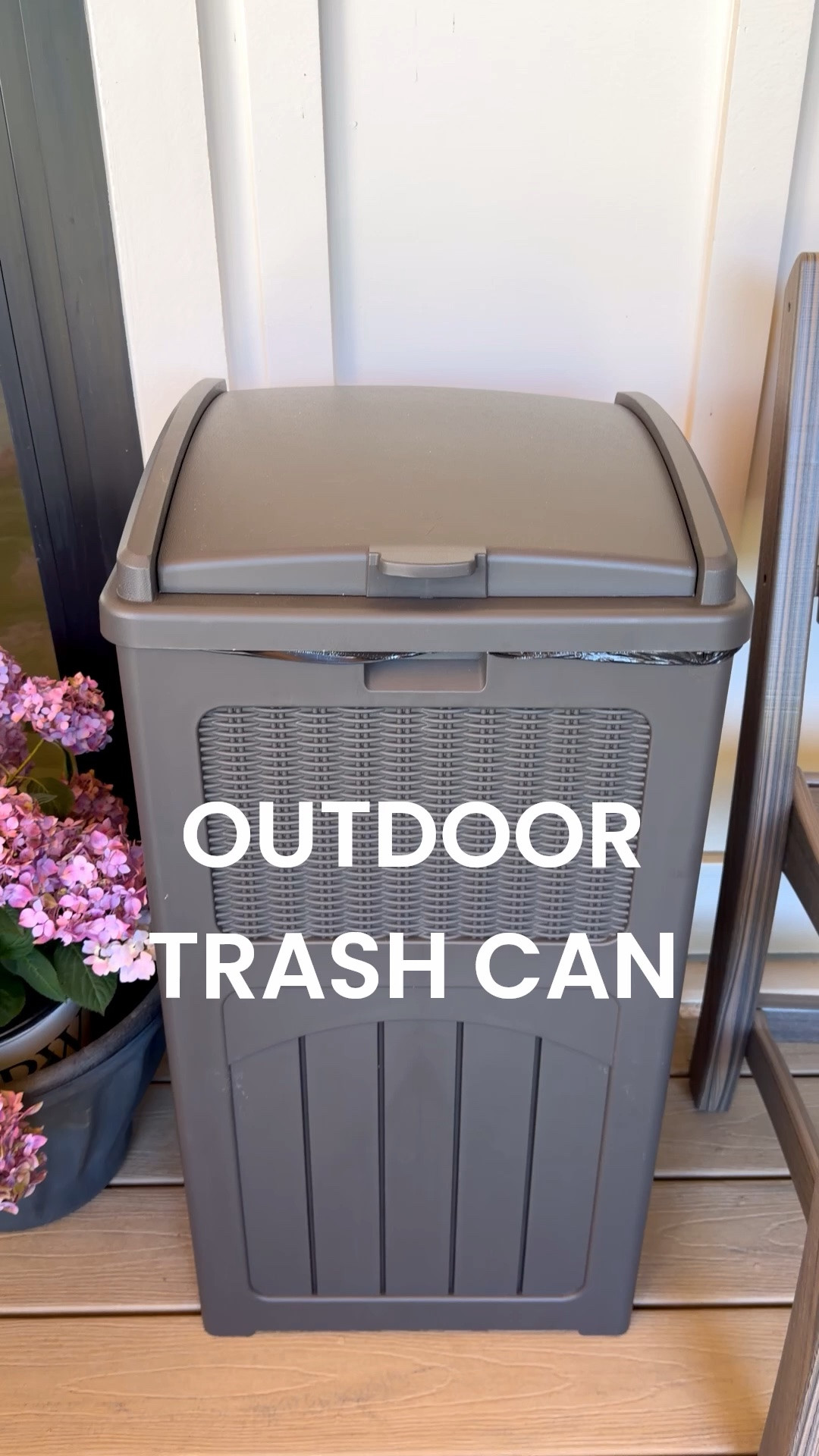 #ad Keep your outdoor space neat and tidy with one of these stylish trash cans... available in multiple colors. 

@wayfair #wayfair #wayfairpartner

#LTKstorytime
