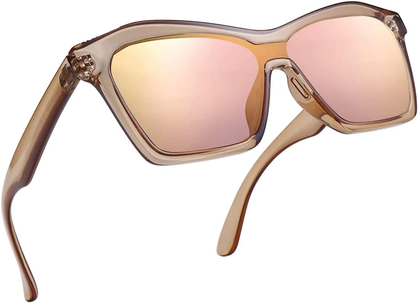 Dollger Irregular Square Sunglasses Women Men Trendy Vintage Sunglasses Fashion 70s 90s Shades 20... | Amazon (US)