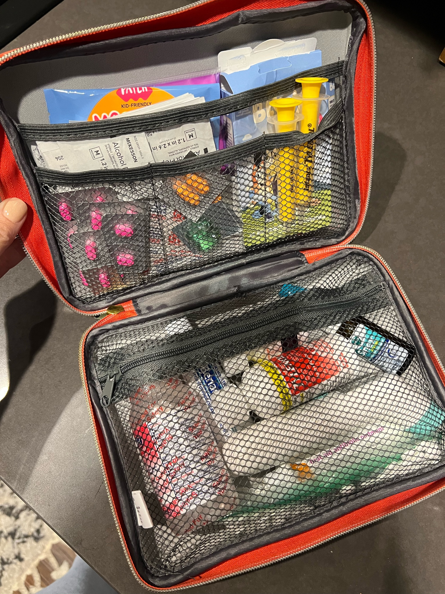 Packing the first aid kit for traveling 🛣️

#LTKunder100 #LTKFind #LTKfamily