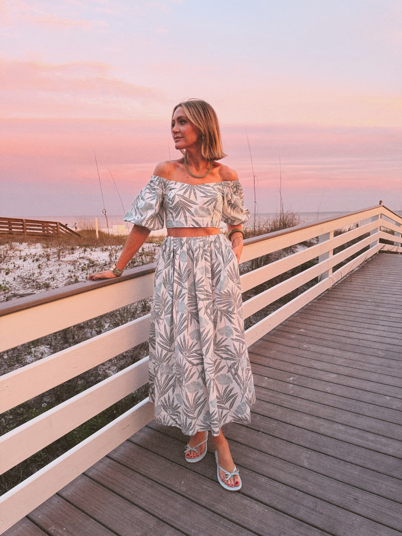 Xs in top
S in skirt 