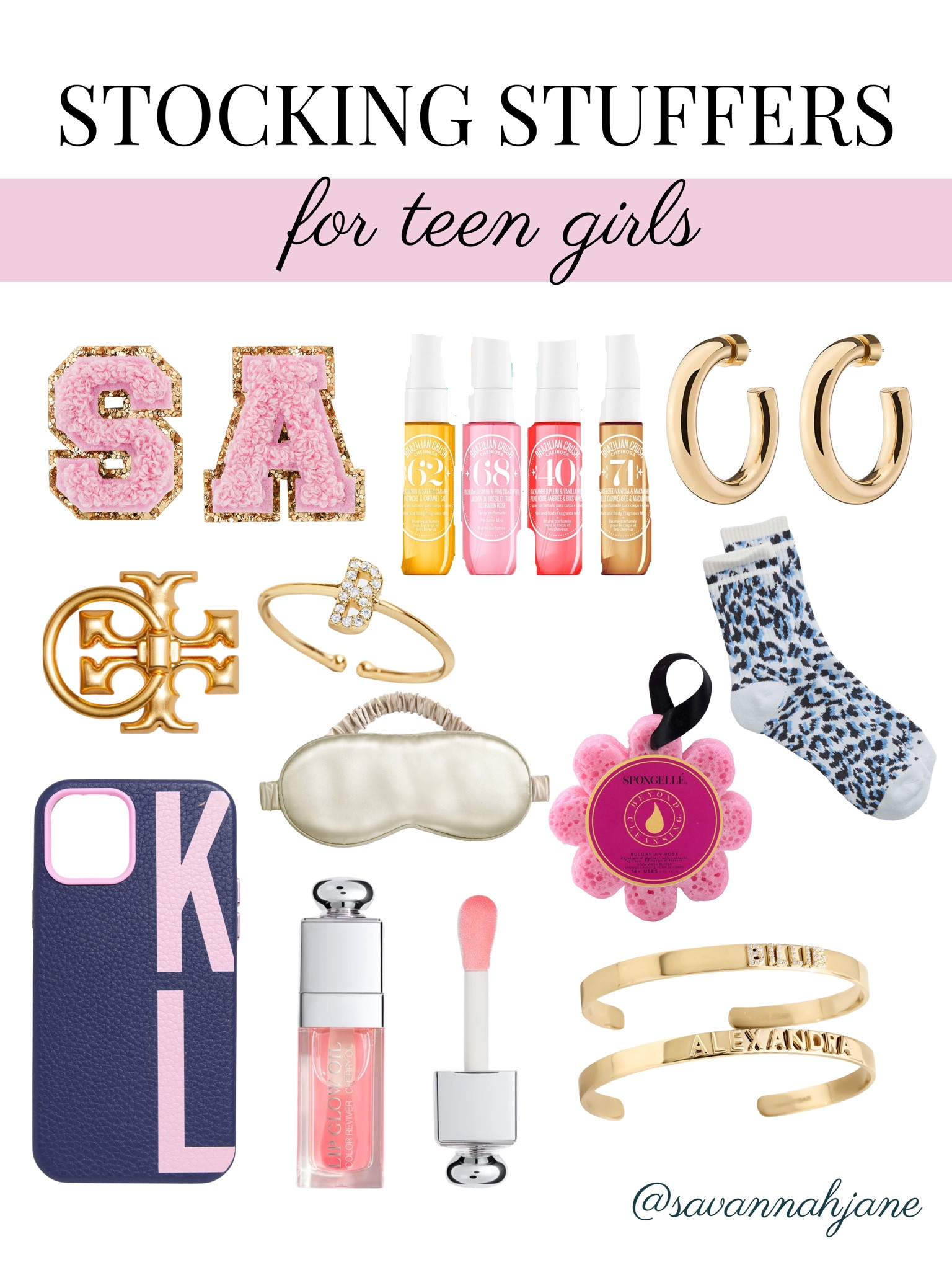 Some stocking stuffer ideas!!💓💓 teen girl stocking stuffers | stocking stuffer ideas for teen girls | teen girl gift guide | teen girl Christmas gifts | Christmas gift guide for teen girl | teen girl stocking stuffer ideas | stocking stuffers for her | stocking stuffers for daughter | teen girl style | teen girl jewelry | teen girl fashion | Black Friday sales | Black Friday sale favorites | trending beauty | teen girl beauty | gift guide for wife

#LTKCyberweek 

#LTKHoliday #LTKGiftGuide