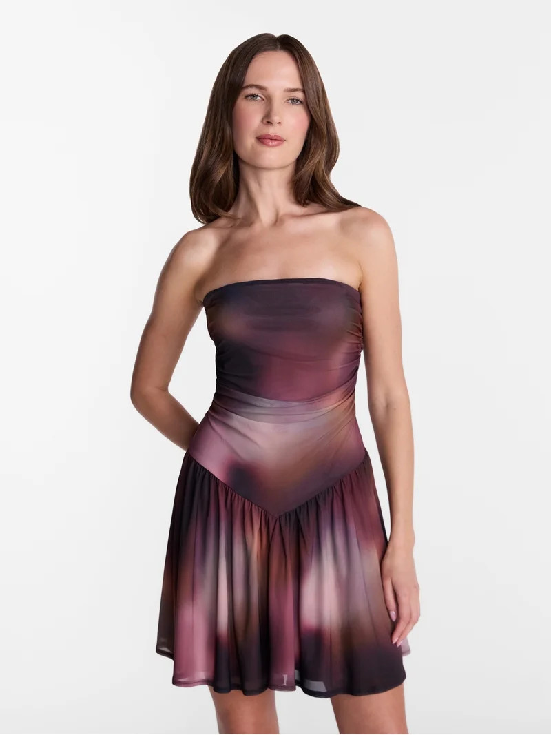 Madden NYC Women's Drop Waist Dress, Sizes XXS-XXL | Walmart (US)