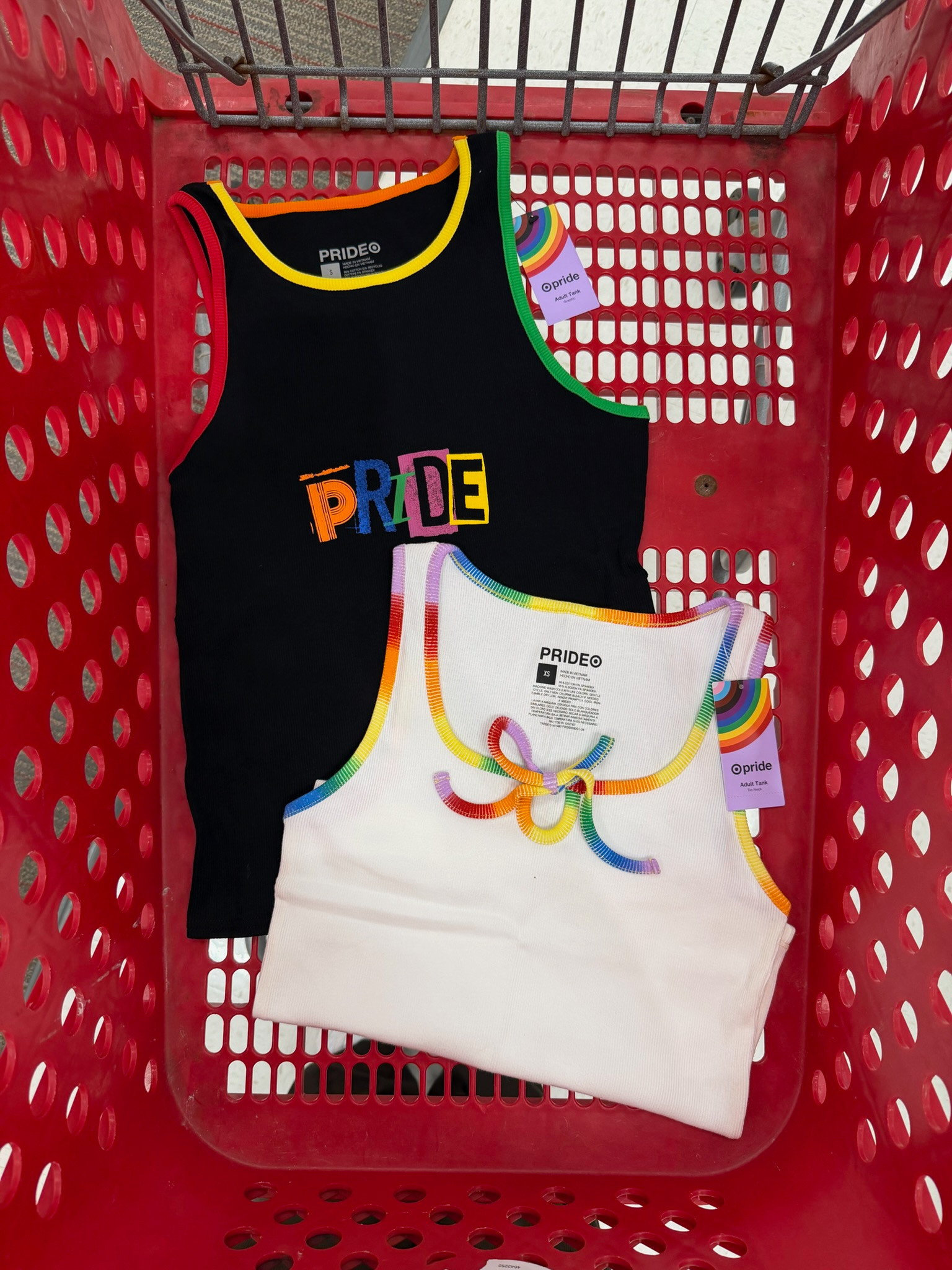 These Pride tanks are so adorable. Loving the colorful trim details and the little rainbow accents. Such an easy way to add a fun pop of color to your summer outfits while celebrating Pride Month!

wedding guest dress summer, summer outfits, summer dresses, country concert outfits, date night outfits, plus size fashion, graduation guest outfits, vacation outfits beach, work outfits, business casual workwear, Pride Month, Target Pride Collection, Pride outfits, rainbow fashion, tank tops, summer tops, Target style, Target new arrivals, colorful fashion, LGBTQ+ pride, Target finds, summer fashion, casual summer outfits, Pride Month outfits 
 

 #LTKgrwm #LTKootd #LTKSeasonal