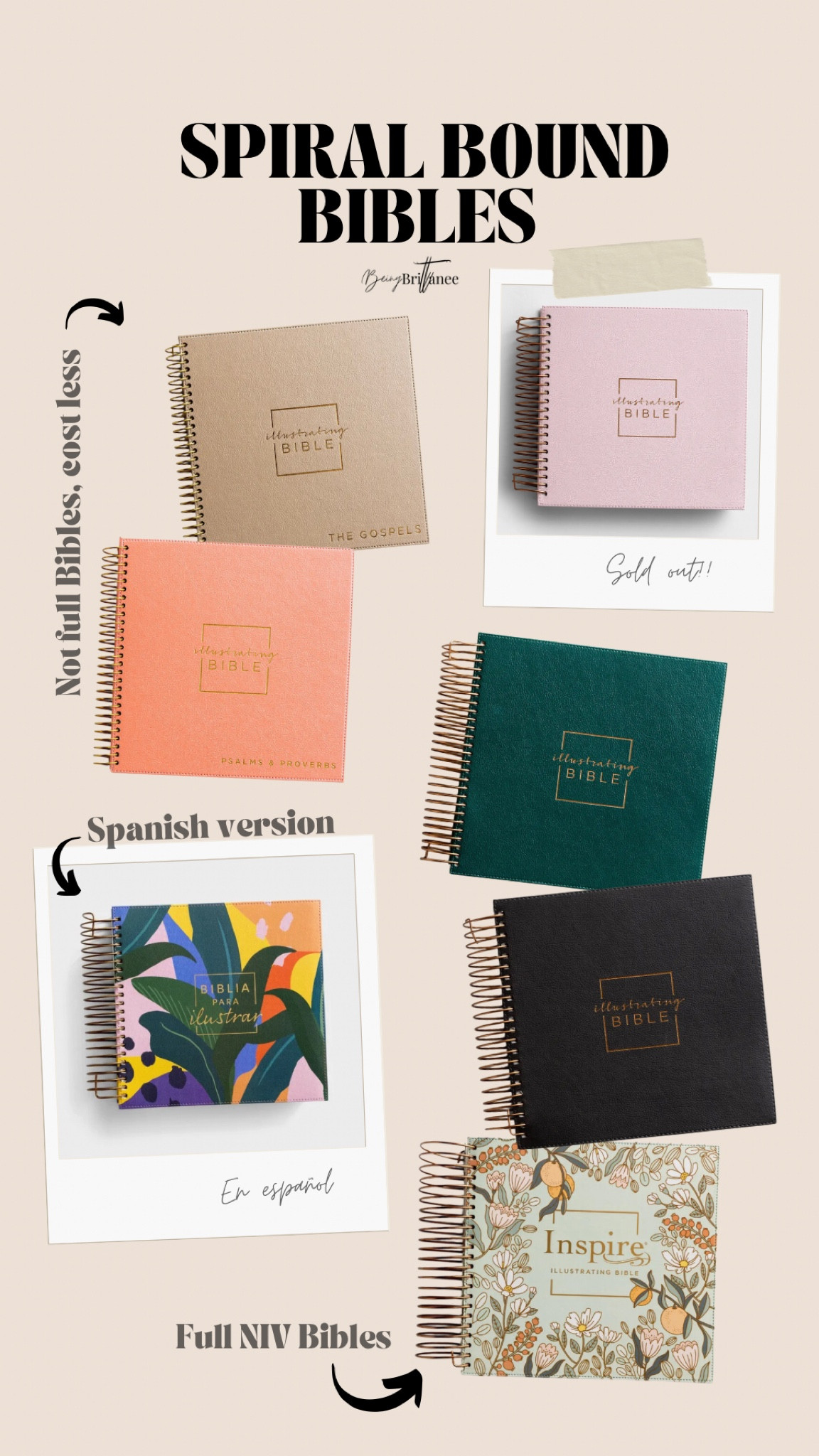 Spiral bound bibles 🫶🏽

#LTKfindsunder50 #LTKsalealert #LTKfamily