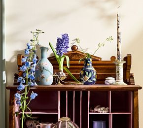 Lila Hand-Painted Vase | GreenRow