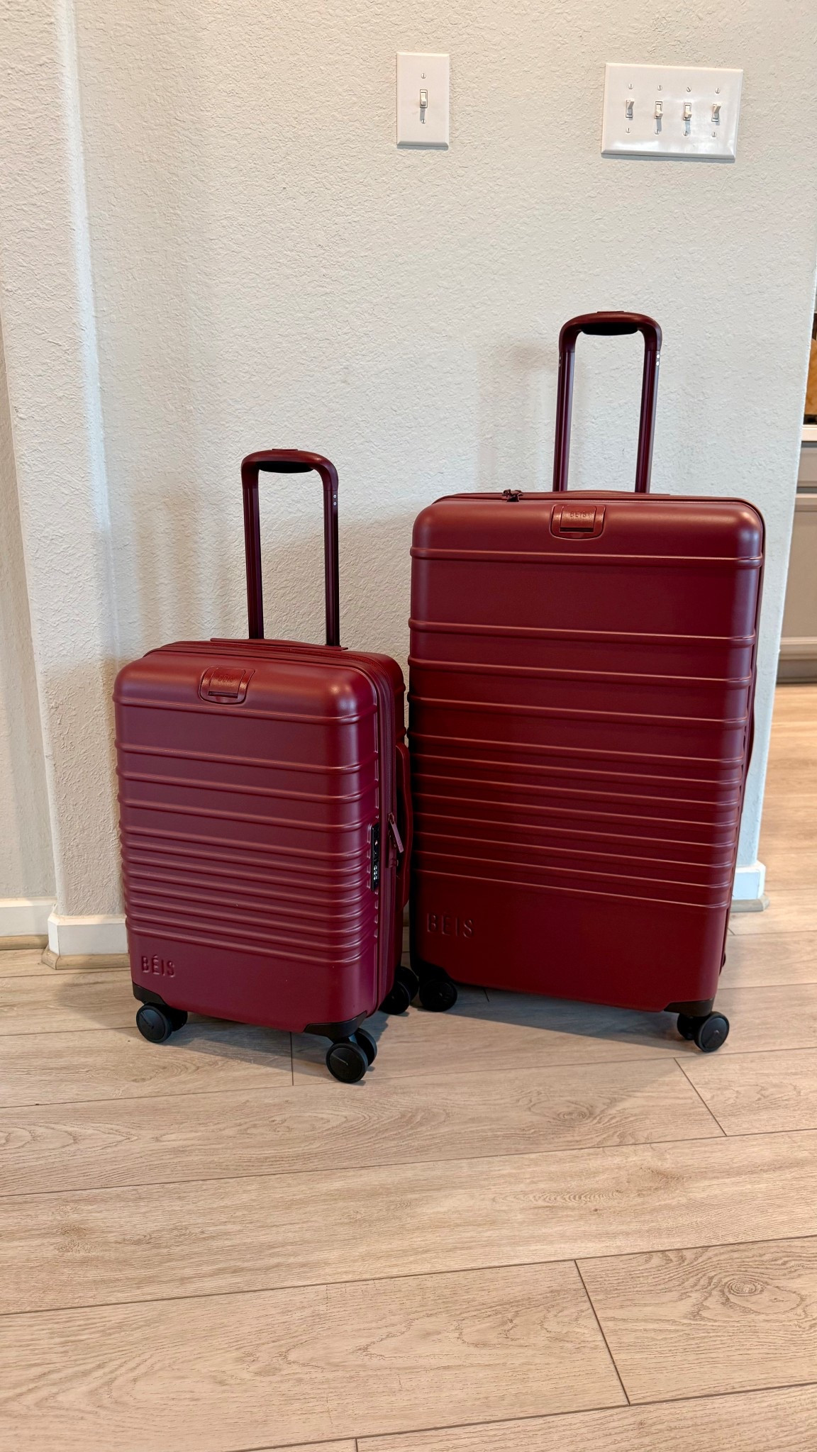 The perfect set for Fall & Winter travel! Love this burgundy color way!🍂🍁

#LTKStyleTip #LTKFallSale #LTKTravel