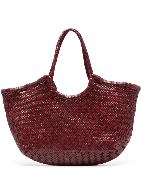 DRAGON DIFFUSION Large Nantucket Leather Tote Bag | Red | FARFETCH UK | Farfetch Global