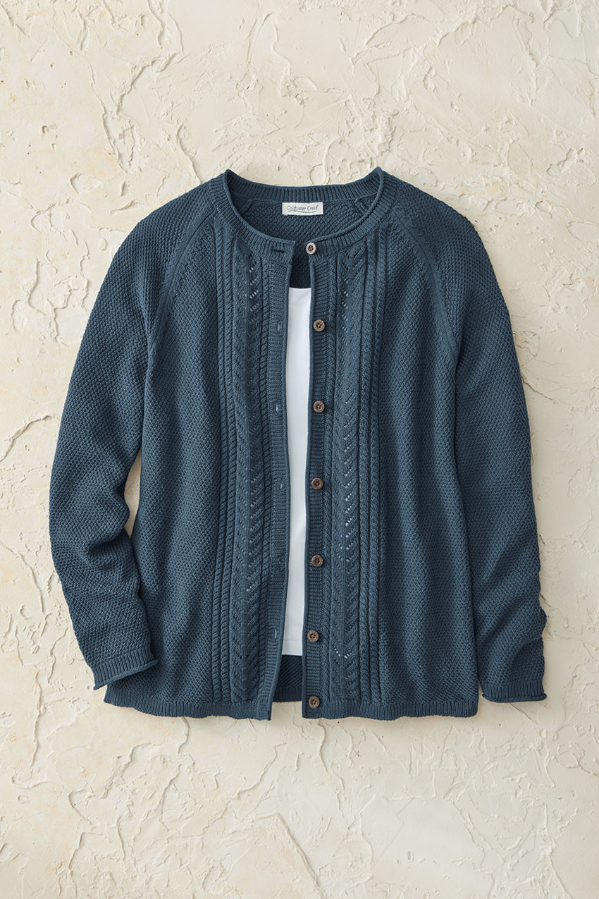 Lightweight Peaks Cardigan | Coldwater Creek