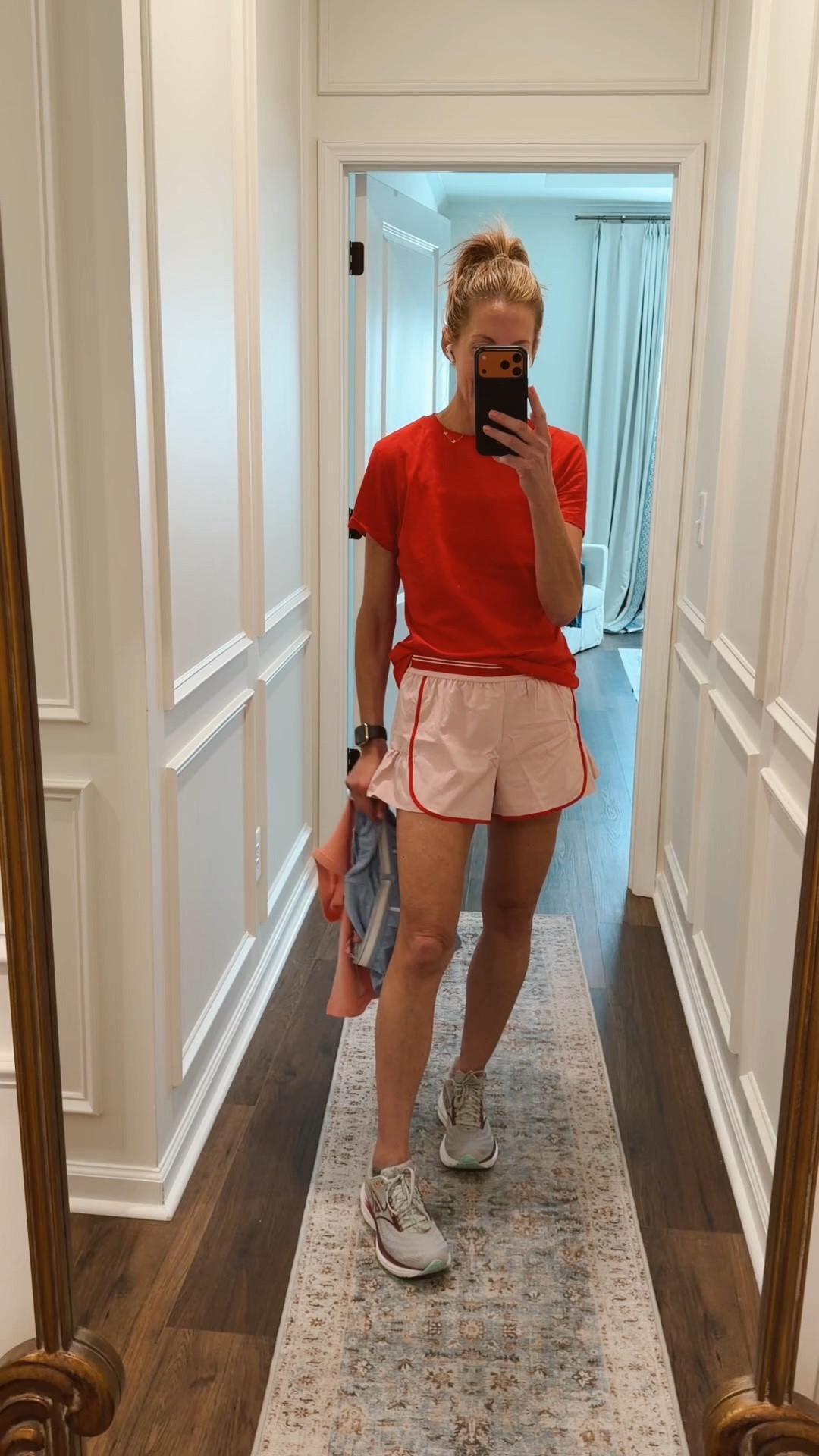 My new running shorts are on sale less than $20 wearing a size small I bought it in this color and also another color… all active where is 40% off  
