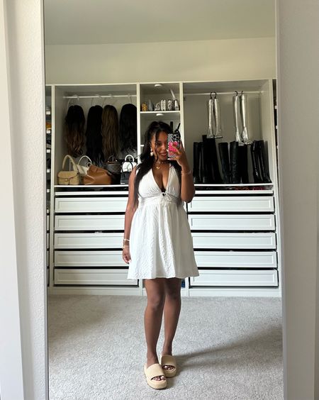 A white dress perfect for summer 😍 

Summer dress - white dresses - summer outfits - summer looks 

#LTKFindsUnder100 #LTKMidsize #LTKStyleTip