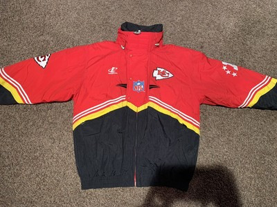Vintage Kansas City Chiefs Logo Athletic Hooded Jacket ProLine Size LG  | eBay | eBay US