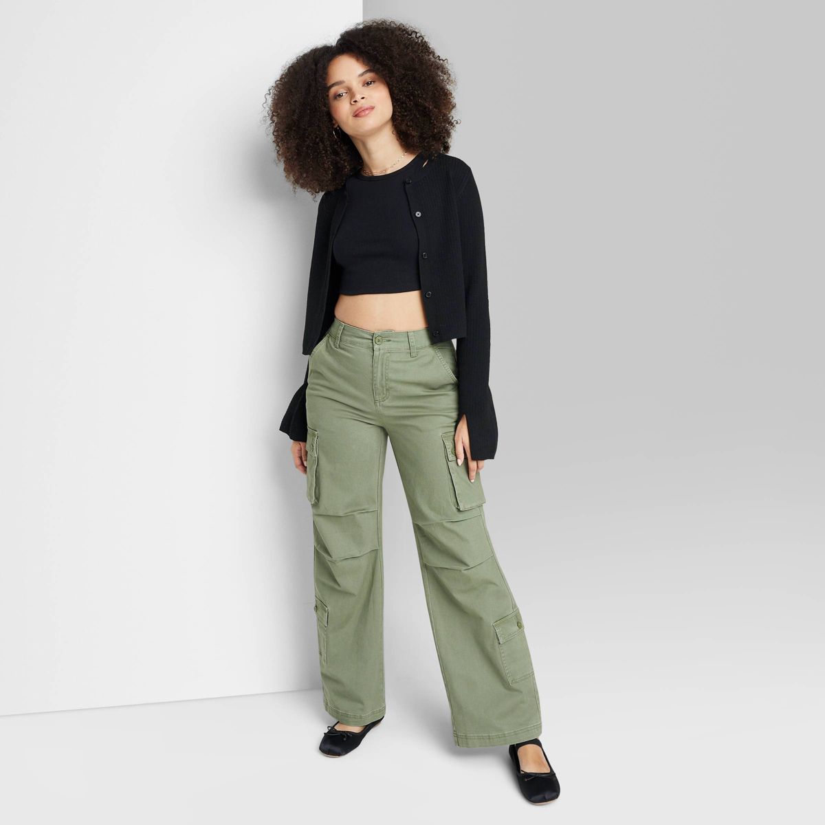 Women's High-Rise Cargo Utility Pants - Wild Fable™ | Target