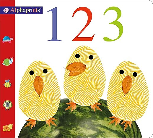 Alphaprints: 123     Board book – Illustrated, July 22, 2014 | Amazon (US)
