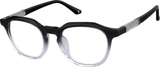 Zenni Round Glasses Gray Plastic Full Rim Frame | Zenni Optical (US & CA)