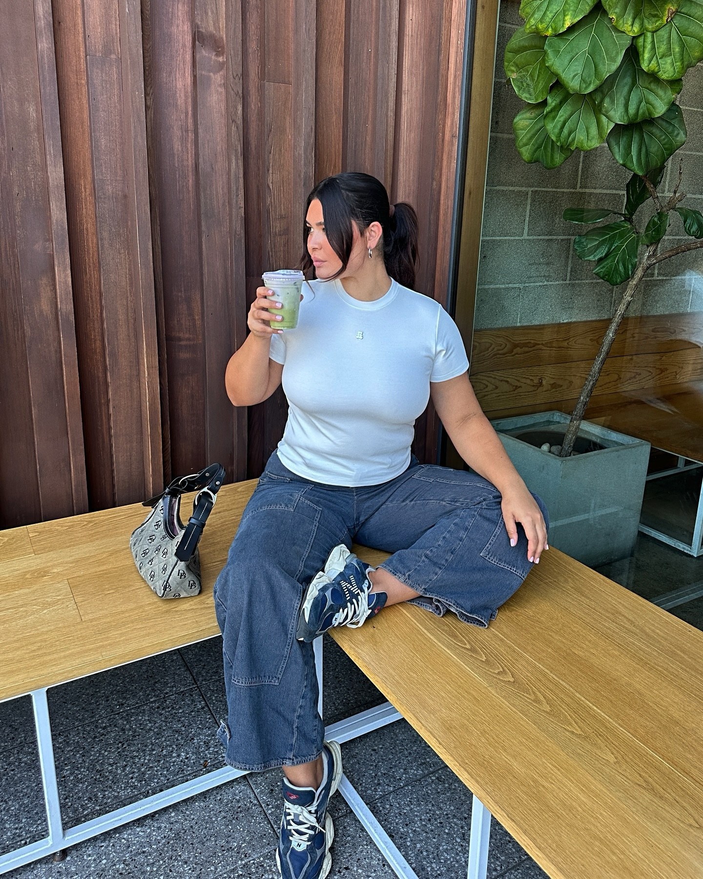 matcha date? 🍵
size xl in everything :) 

#LTKMidsize #LTKShoeCrush #LTKStyleTip