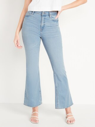FitsYou 3-Sizes-In-One Extra High-Waisted Flare Jeans for Women | Old Navy (US)