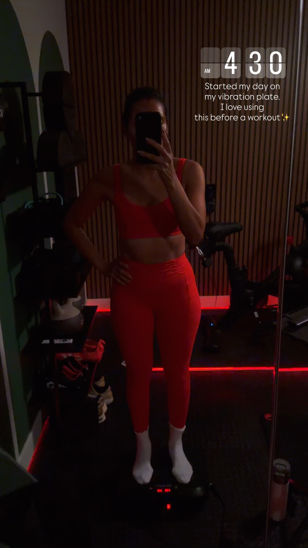 Kicking off my day with 15mins in my vibration plate before a workout 🔥

#LTKfitnessgoals #LTKselfcare #LTKActive